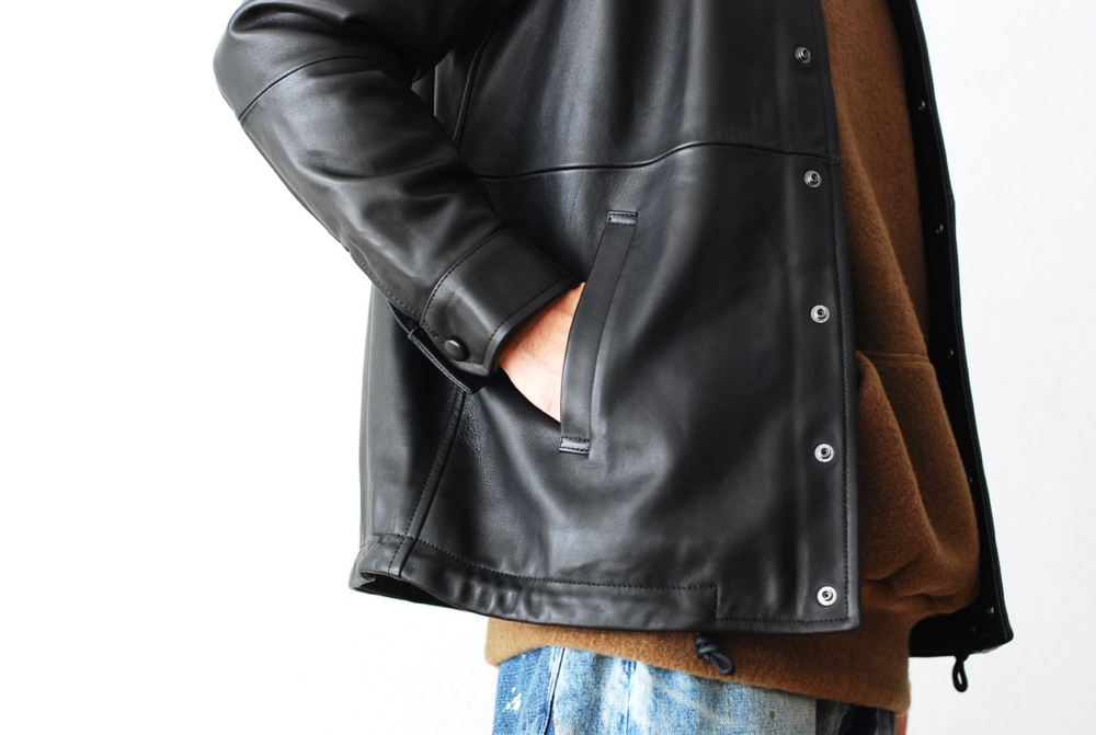 日本最大の  柔らかい本革ジャケット COACH レザージャケット